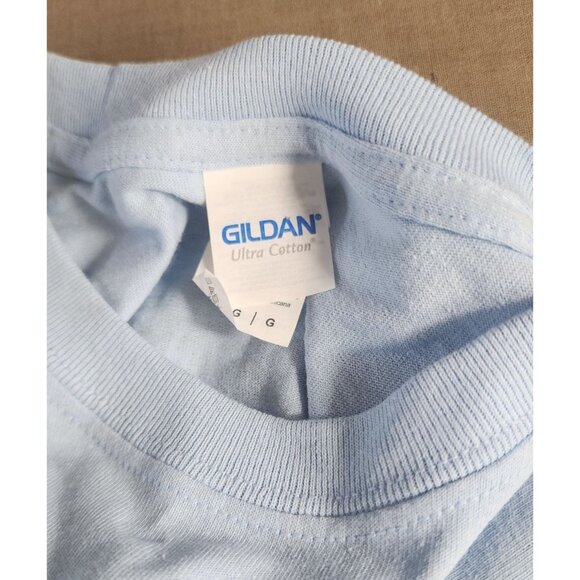 2019 Cape Cod Yarmouth Country Festival Large Blue Crew Neck T-Shirt | Gildan - Picture 9 of 15